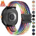 Nylon Strap for Samsung Galaxy Watch 8 40mm 44mm Woven Loop Parachute Buckle Band for Galaxy Watch 8Classic 46mm Sport Bracelet