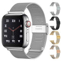 Metal Mesh Strap for Apple Watch Ultra 3 2 49mm 11 10 46mm 42mm 9 8 7 45mm 41mm Band Bracelet for Iwatch Series 6 SE 5 40mm 44mm