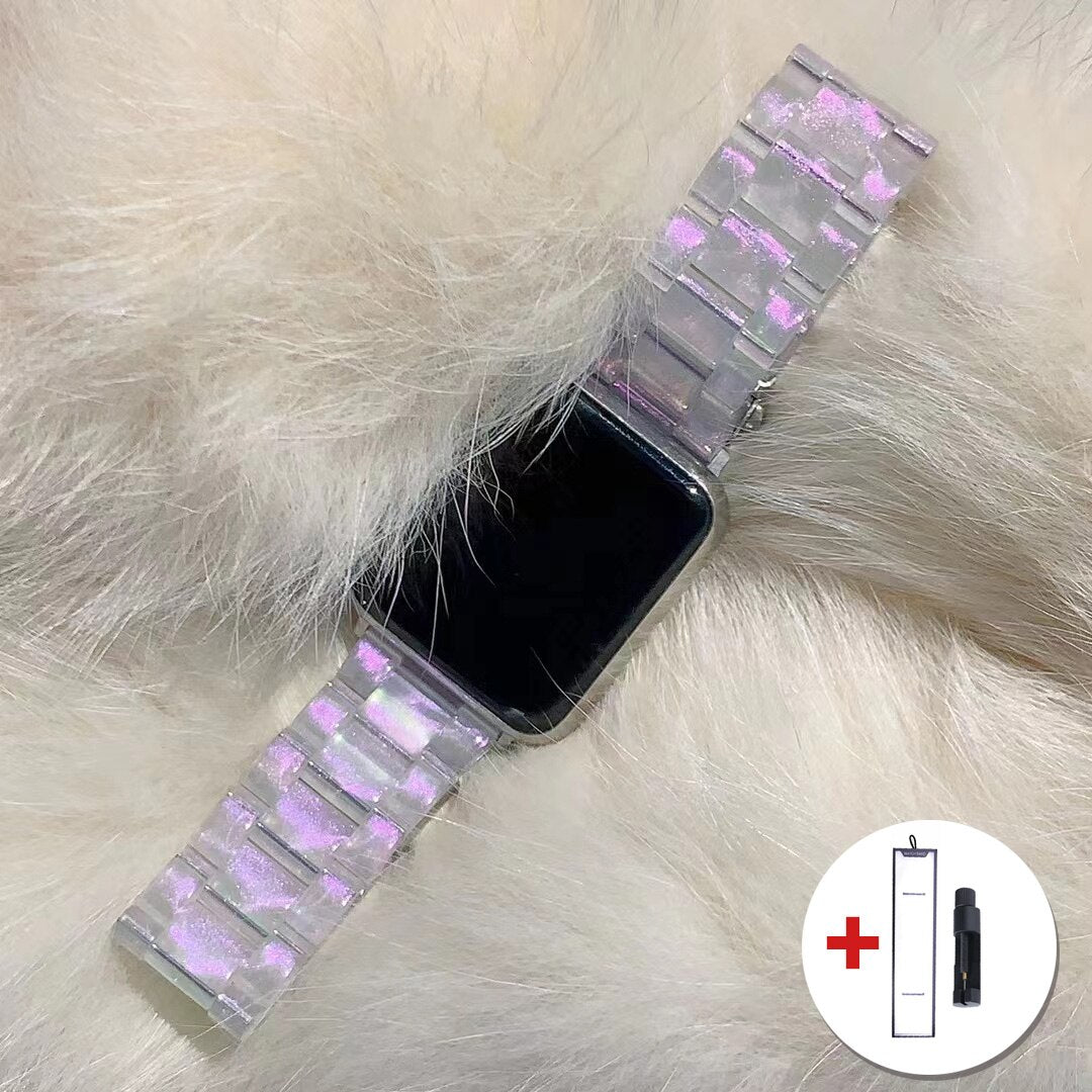 Resin Transparent Band for Apple Watch
