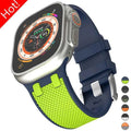 Soft Silicone Strap for Apple Watch Ultra 49mm 46mm 45mm 44mm 42mm Band for IWatch Series 10 9 8 7 6 5 4 3 Sport Rubber Bracelet