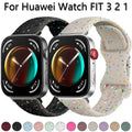 Sport Silicone Band For Huawei Watch Fit 3 2 1 Strap Smartwatch Accessories Correas Bracelet for Huawei Watch fit3/2/1 straps
