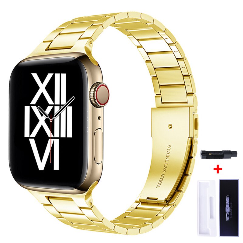 Apple-Watch-Armband aus Edelstahl