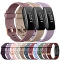 Fitbit Inspire 3, 2, 1, HR, Silicone Band - Soft Waterproof Strap