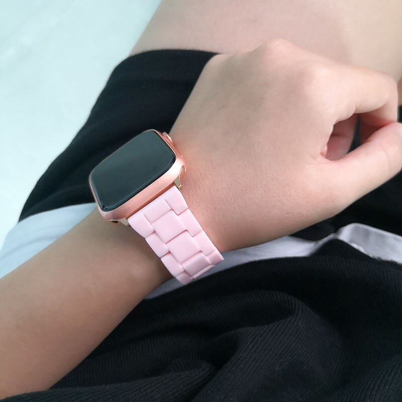 Resin strap for apple watch band/bracelet