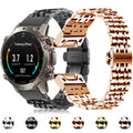 Garmin Stainless Steel Strap - Premium Metal Wristband
