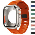 Apple Watch Silicone Strap - Premium Flexible Design