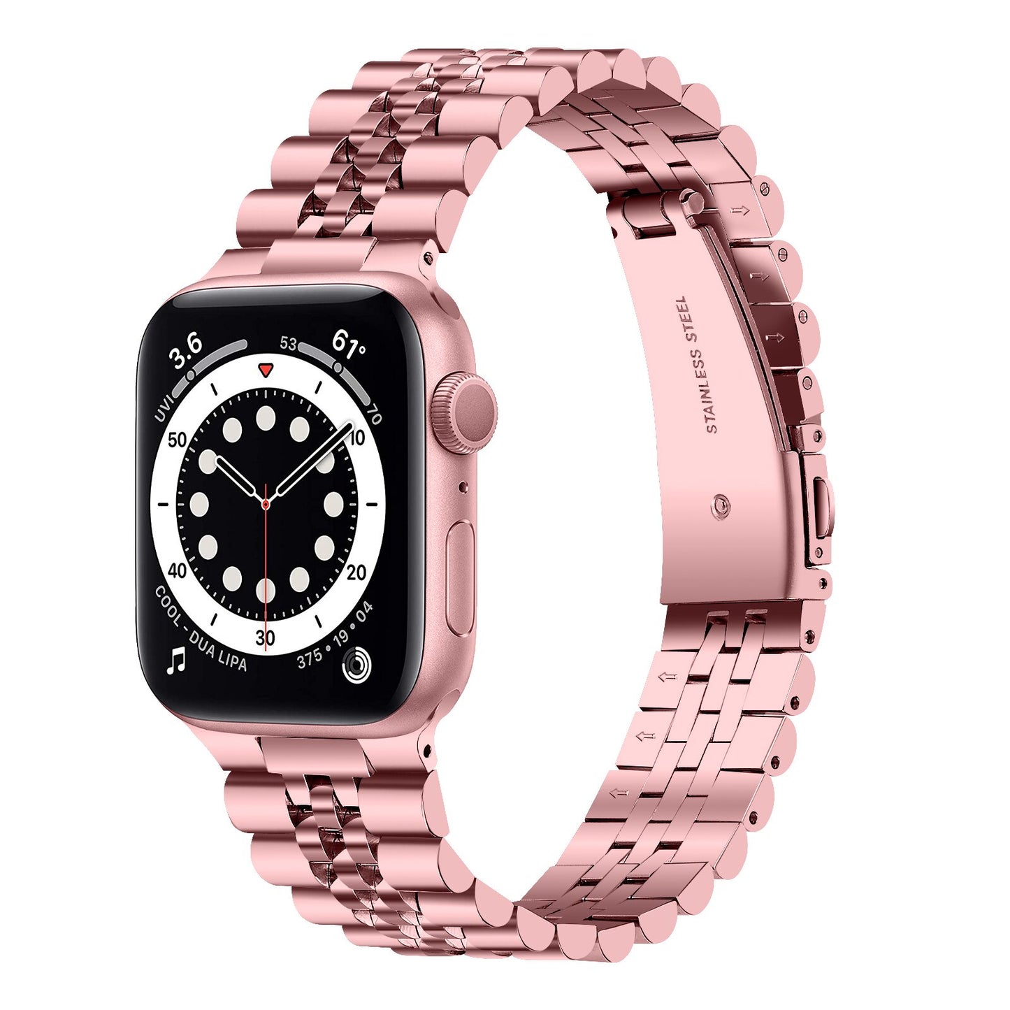 Slim Stainless Steel Apple Watch Band