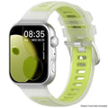 Translucent Jelly Silicone Band for Huawei Watch Fit 5 / Fit 5 Pro / Fit 4 / Fit 4 Pro / Fit 3