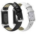Fitbit Charge 6 5 4 3 Leather Band - Premium Classic Style
