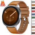 Leather Strap for Samsung Galaxy Watch 9 8 40mm 44mm Band Silicone Bracelet for Galaxy Watch 8 Classic 46mm Business Wristband