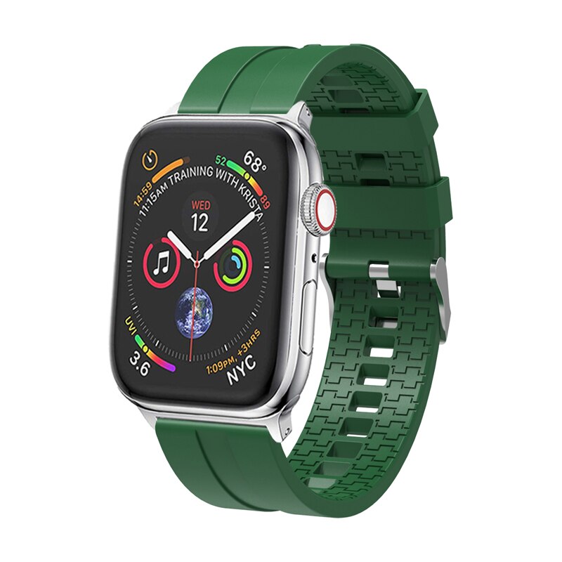 Sport Silicone Apple Watch Strap