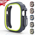 Case for Apple Watch Ultra 2 49mm 46mm 42mm 44mm 45mm 41mm TPU+PC Case Protective Bumper Cover for IWatch Series 10 9 8 7 6 SE 5