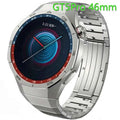 No Gaps Original Titanium Strap for Huawei Watch GT 5 Pro 46mm Quick Link Luxury Metal Bracelet for Huawei Watch GT5 Pro Strap