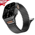 Magnetic Metal Strap for Apple Watch Ultra 3 2 49mm 46mm 45mm 44mm 42mm Stainless Steel Band for Iwatch Series 11 10 9 8 7 6 SE