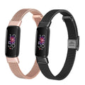 Stainless Steel Fitbit Luxe Band - Durable Elegant Design