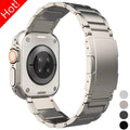 Titanium Strap for Apple Watch Band Ultra 2 49mm 44mm 46mm 45mm 42mm 38 41mm 40mm Metal Bracelet IWatch Series 10 9 8 7 6 5 4 SE
