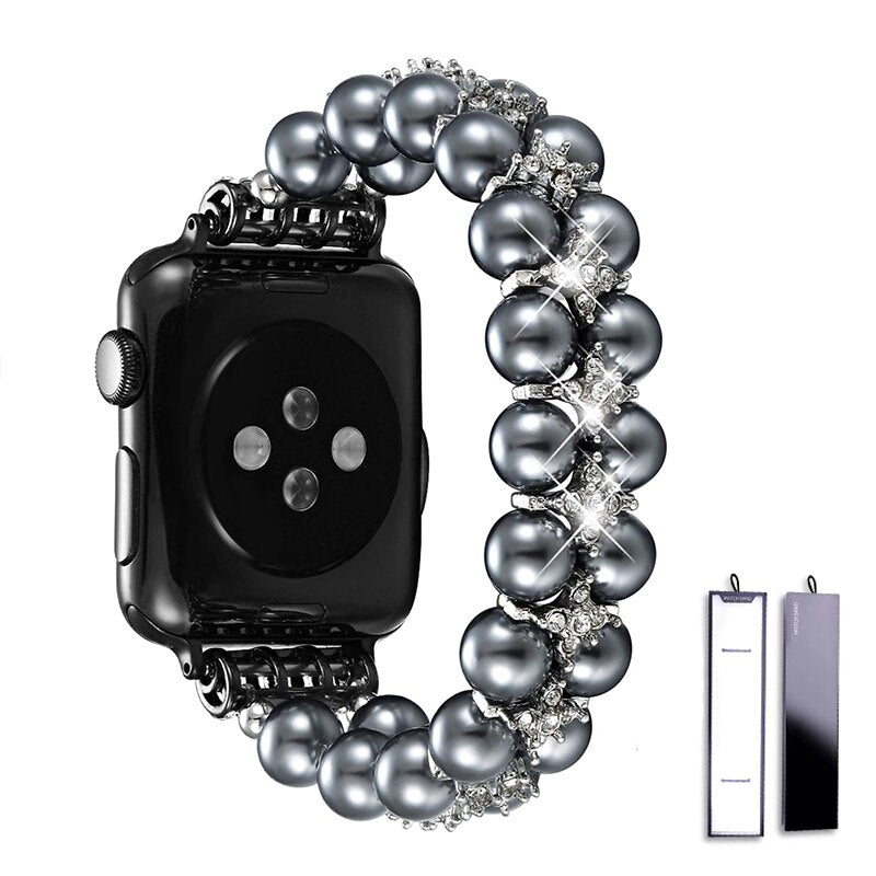 Perlenarmband für Apple Watch Band