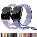 Nylon Velcro Fitbit Versa & Sense Bands