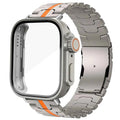 Stainless Steel Band + PC Case for Huawei Watch Fit 4 Pro / Fit 4 / Fit 3