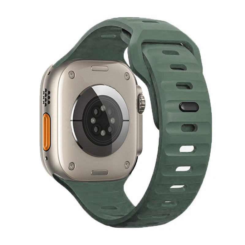 Bracelet sport en silicone Apple Watch
