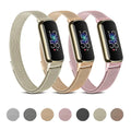 Fitbit Luxe Steel Magnetic Band - Elegant Mesh Design