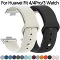 Sport Watchband for Huawei Watch Fit 4 4Pro Strap Silicone Bracelet Wristband for Huawei Watch Fit3 2 Band Smartwatch Correa