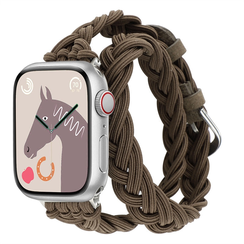Double Wrap Nylon Apple Watch Strap