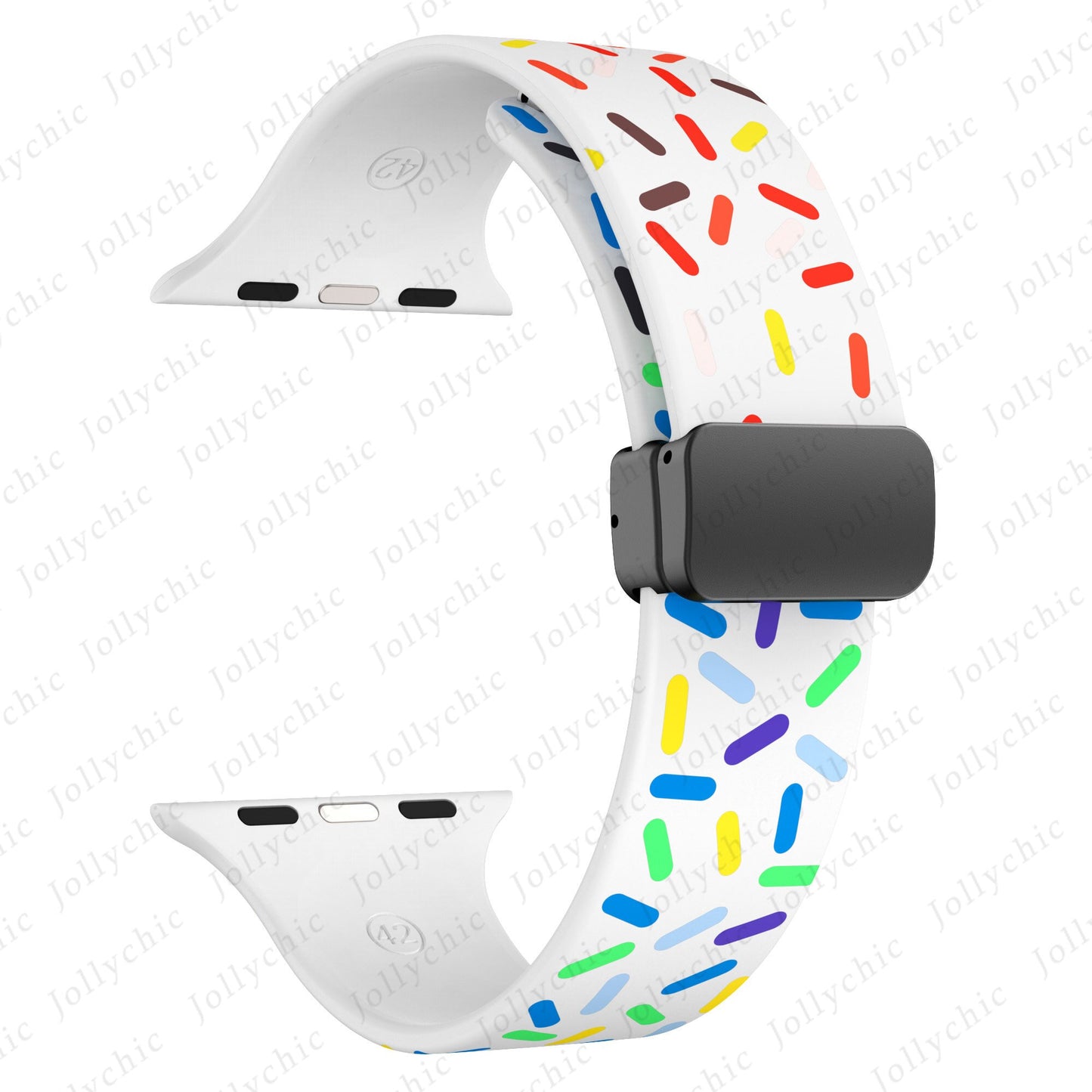 Silicone Apple Watch Bracelet