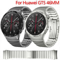 Official No Gap Metal Band For Huawei Watch GT5 46mm Quick-release Bracelet Wristband For Huawei Watch GT5 Stainless Steel Band