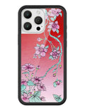 Serena Floral iPhone Case - Arleathercraft iPhone 16 Pro Max