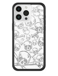 Skull Girl iPhone Case - Arleathercraft iPhone 15 Pro Max