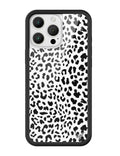 Meow | Snow iPhone Case - Arleathercraft iPhone 16 Pro Max