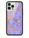 Sweet Pea Paisley iPhone Case - Arleathercraft iPhone 13 Pro Max