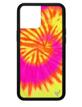Swirl Tie Dye iPhone Case - Arleathercraft iPhone 12 Pro Max