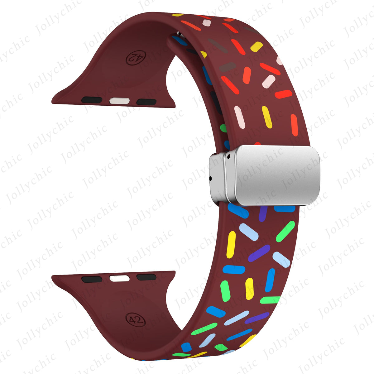 Silicone Apple Watch Bracelet