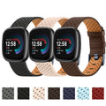Fitbit Versa & Sense Leather Band - Stylish & Durable Design