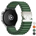 20mm 22mm Nylon Straps for Galaxy Watch 7/6/5/pro/4/Classic Parachute Bracelet breathe Correas for Huawei Watch GT 4 5 6 Band