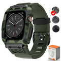 Apple Watch Camouflage Rubber Strap - Waterproof and Durable