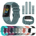 Fitbit Charge 5 6 Silicone Band - Soft Flexible Waterproof