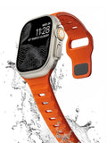 Apple Watch Silicone Strap - Waterproof, Sporty, Flexible