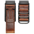 Genuine Leather Garmin Watch Strap - QuickFit Stylish Band
