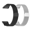 Garmin Stainless Steel Magnetic Strap - Durable QuickFit Band
