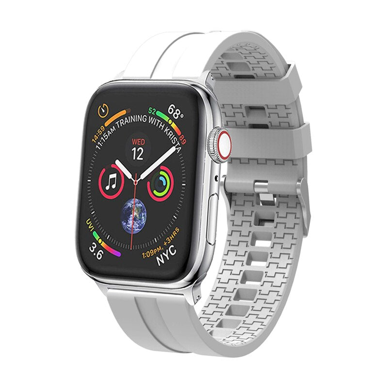 Sport Silicone Apple Watch Strap