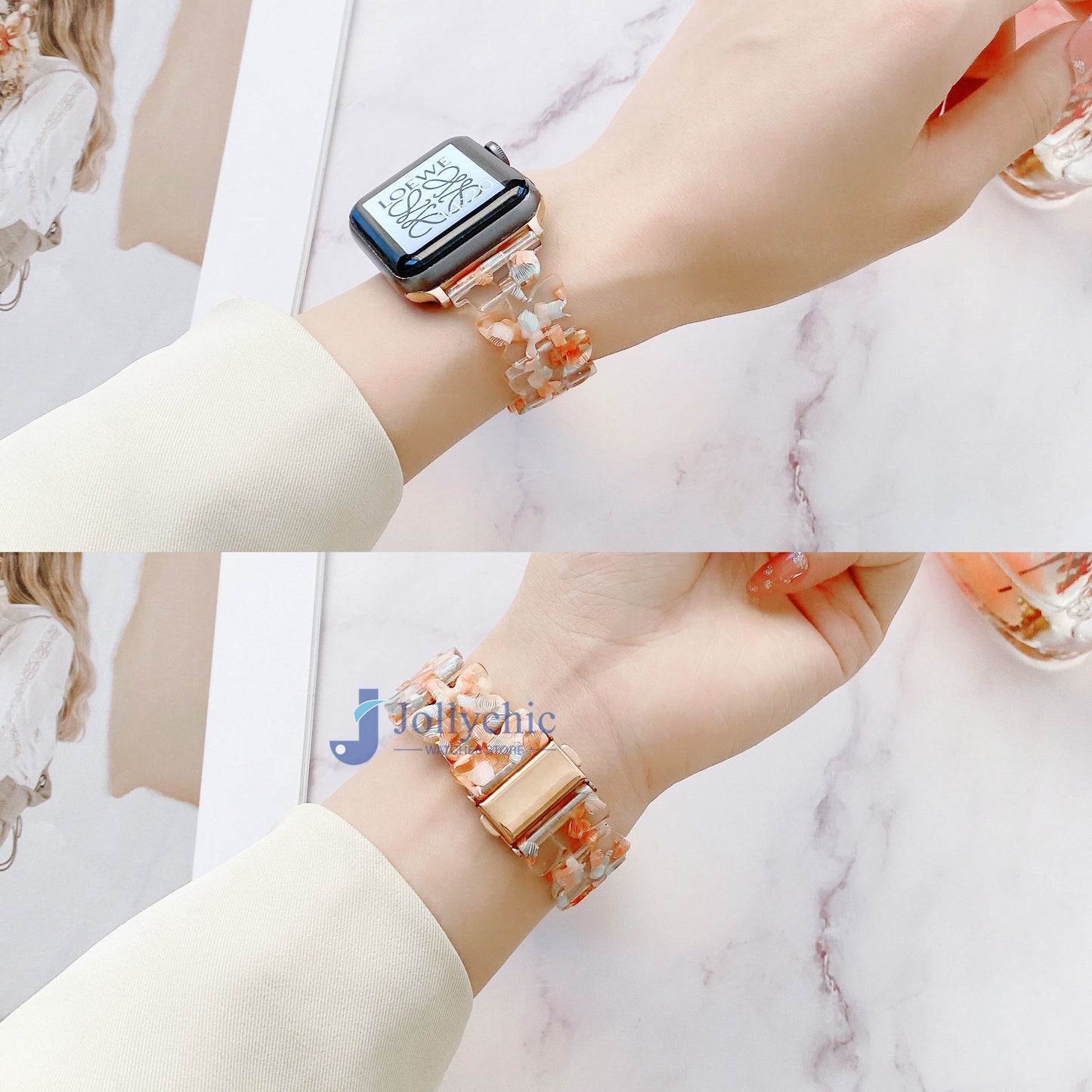 Resin Apple Watch Strap