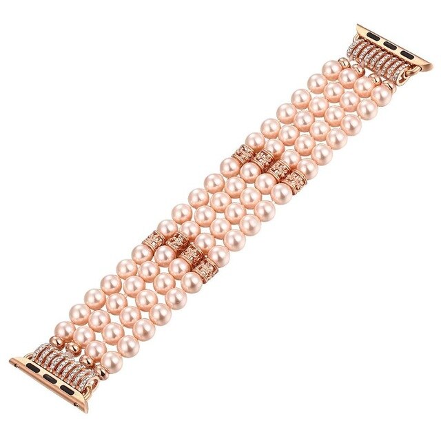 Handgefertigte Perlen für Apple Watch Band