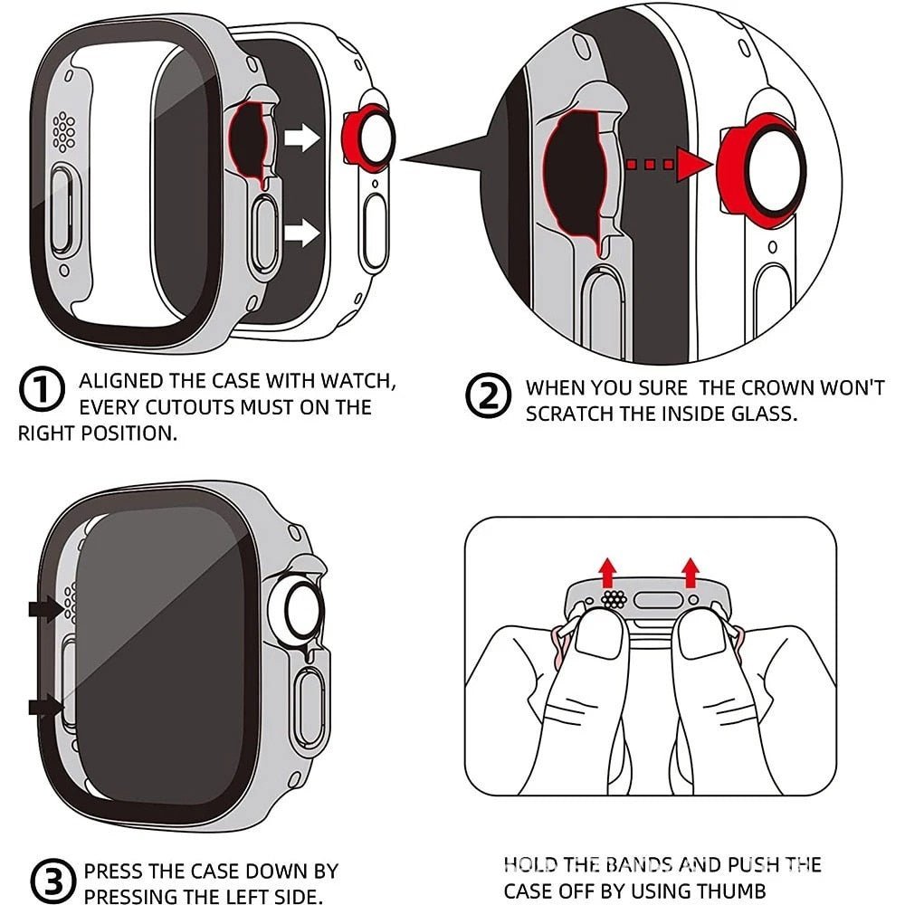 8 Ultra-Look Case for Apple Watch-Arleathercraft