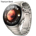 Titanium Alloy Band for Huawei Watch 4 Pro – No-Gap Luxury Metal Bracelet