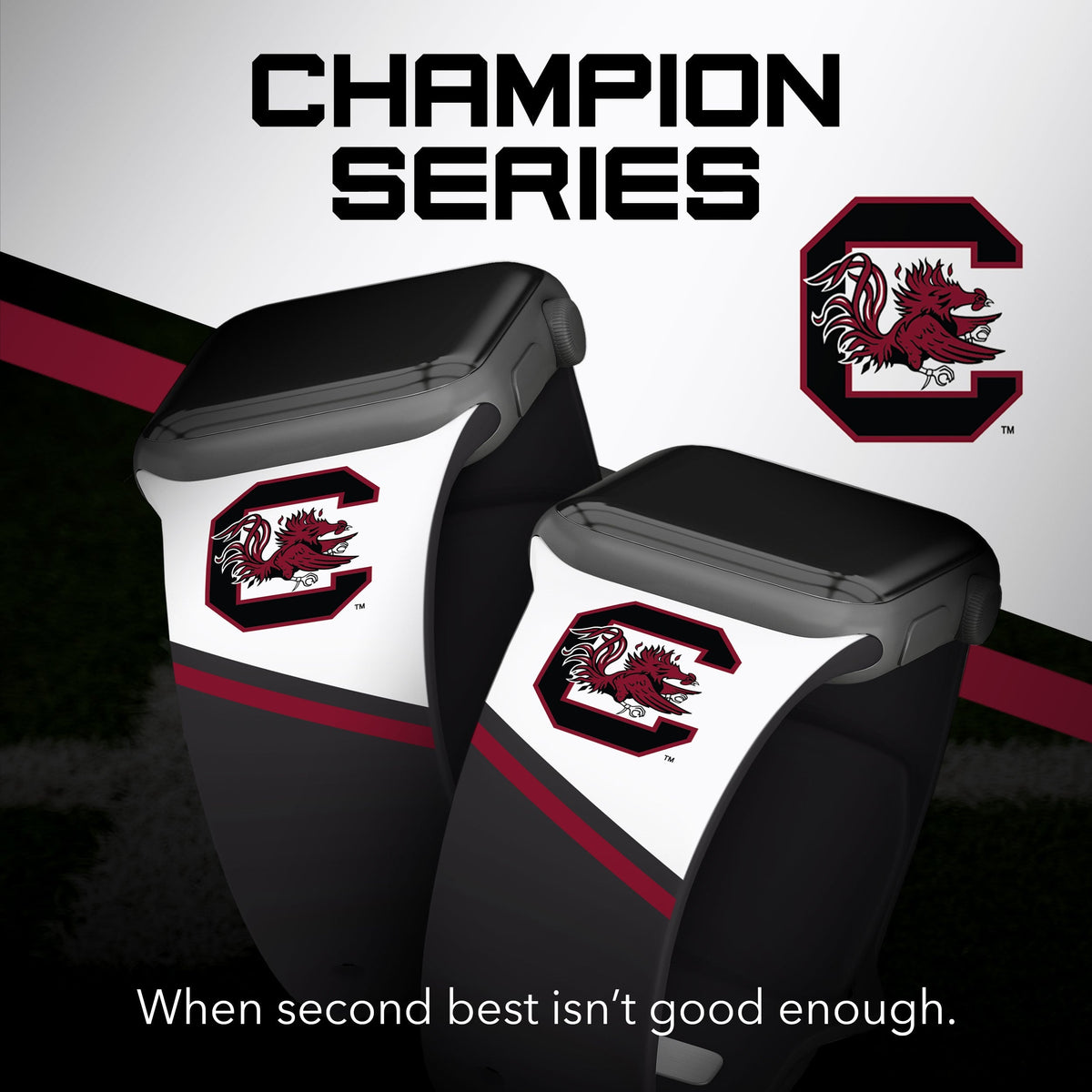 South Carolina Gamecocks HD Apple Watch Band