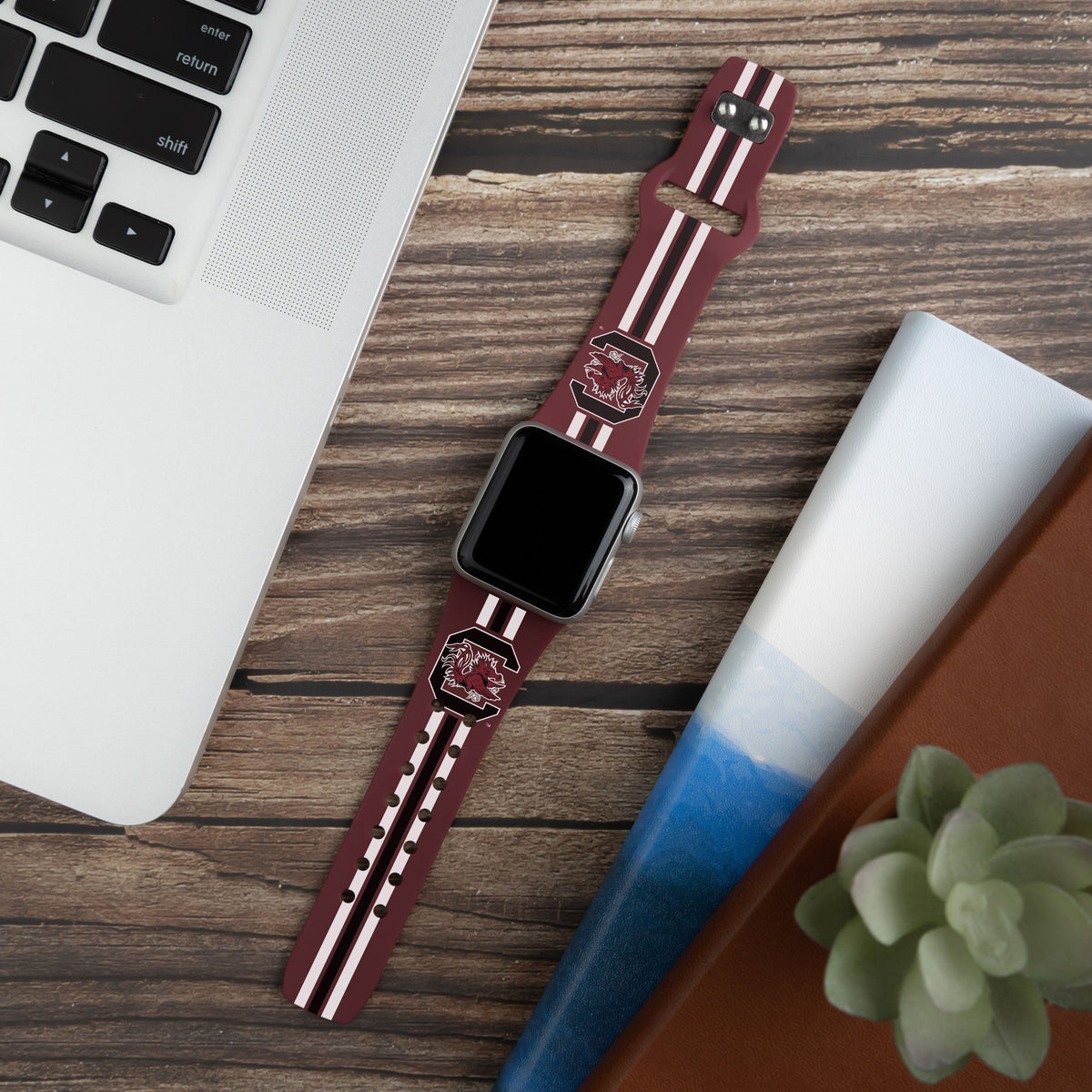 South Carolina Gamecocks HD Apple Watch Band