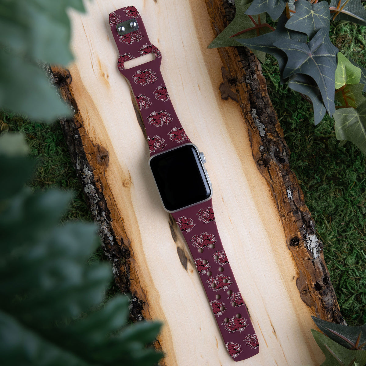 South Carolina Gamecocks HD Apple Watch Band
